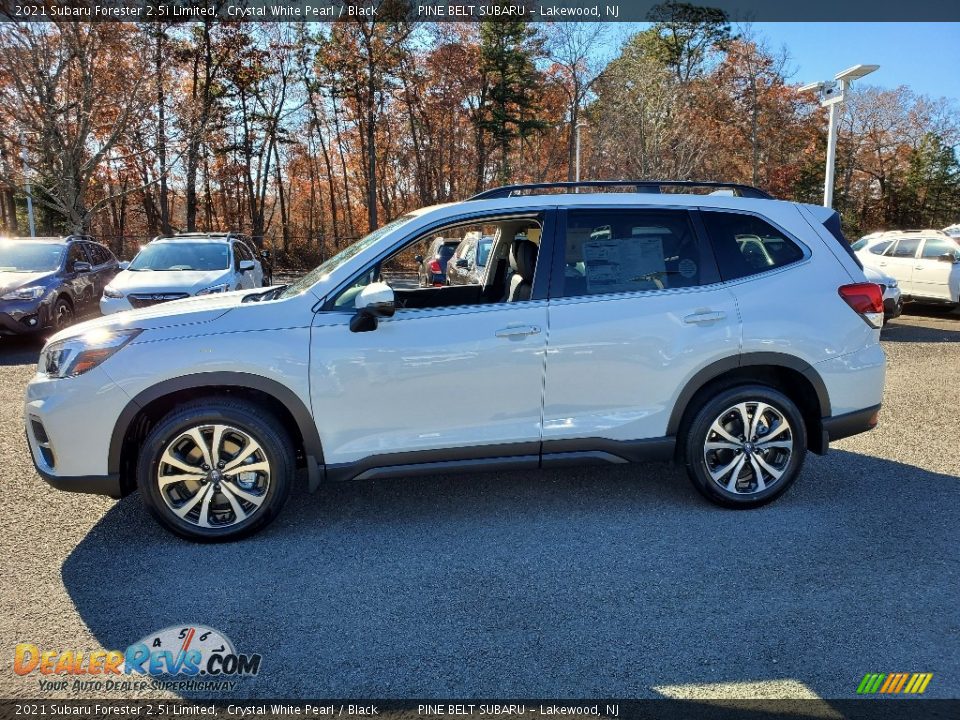 2021 Subaru Forester 2.5i Limited Crystal White Pearl / Black Photo #4