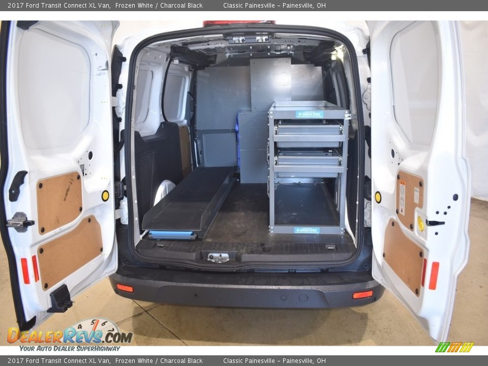 2017 Ford Transit Connect XL Van Frozen White / Charcoal Black Photo #7