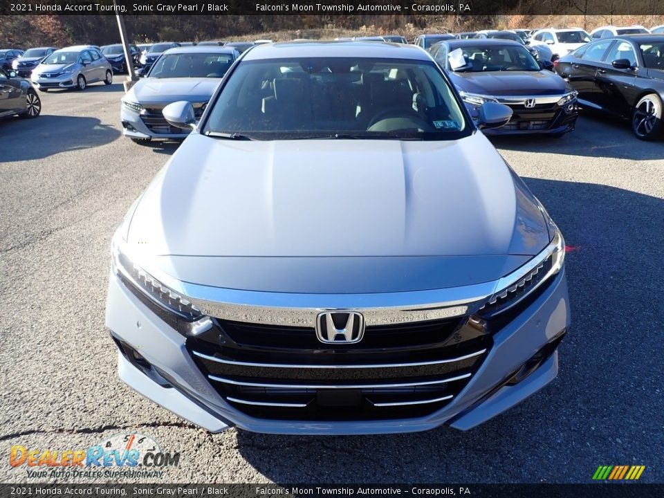 2021 Honda Accord Touring Sonic Gray Pearl / Black Photo #6