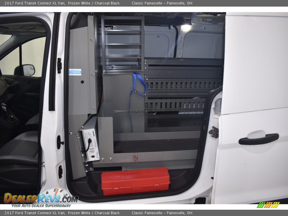 2017 Ford Transit Connect XL Van Frozen White / Charcoal Black Photo #8