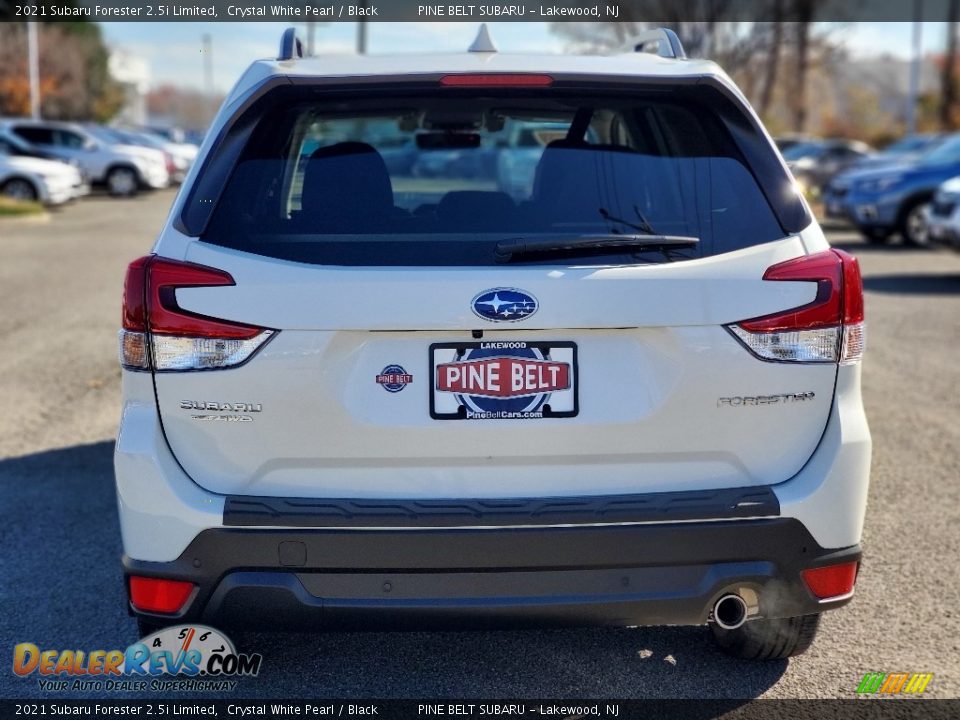 2021 Subaru Forester 2.5i Limited Crystal White Pearl / Black Photo #7