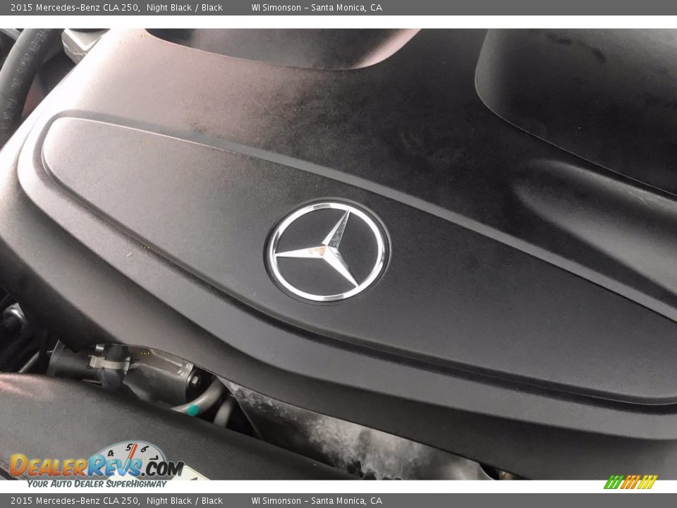 2015 Mercedes-Benz CLA 250 Night Black / Black Photo #32