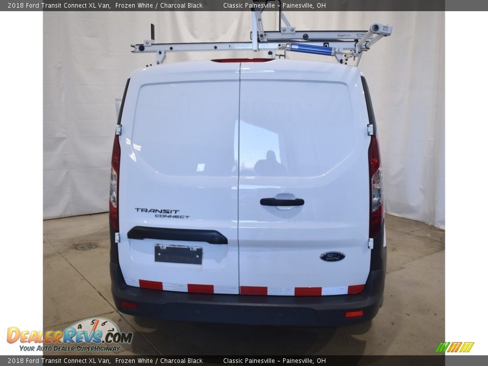 2018 Ford Transit Connect XL Van Frozen White / Charcoal Black Photo #3