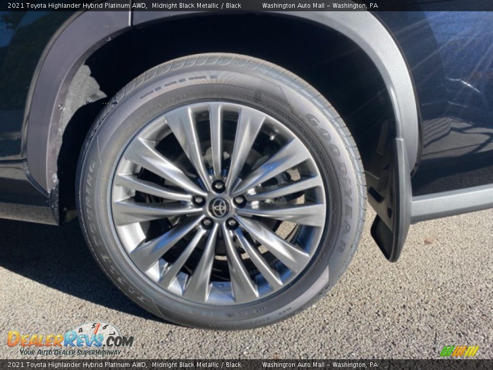 2021 Toyota Highlander Hybrid Platinum AWD Wheel Photo #35