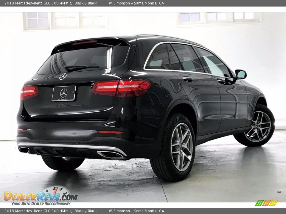 2018 Mercedes-Benz GLC 300 4Matic Black / Black Photo #13