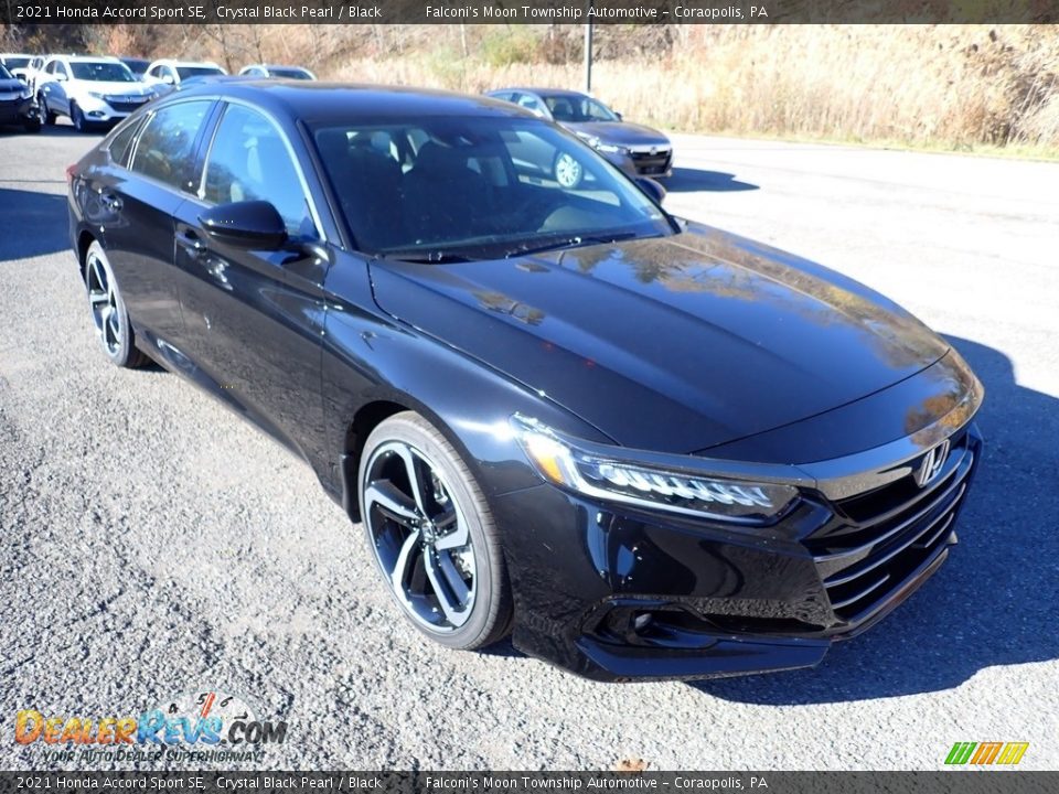 Front 3/4 View of 2021 Honda Accord Sport SE Photo #6