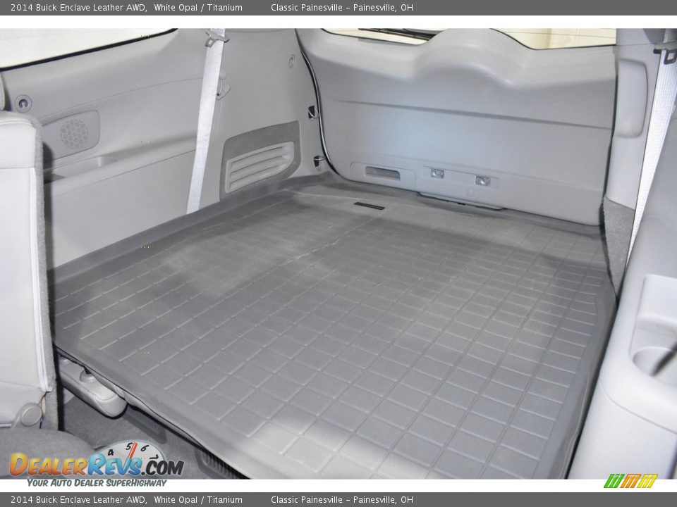 2014 Buick Enclave Leather AWD White Opal / Titanium Photo #10