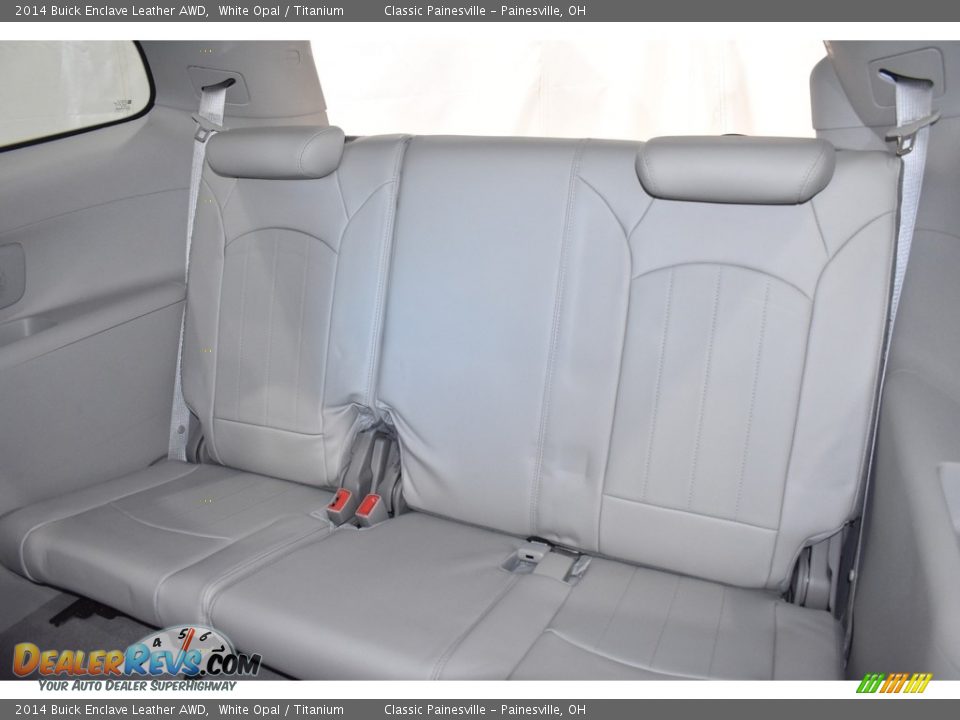 2014 Buick Enclave Leather AWD White Opal / Titanium Photo #11
