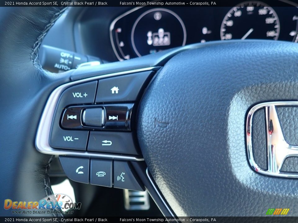 2021 Honda Accord Sport SE Steering Wheel Photo #15