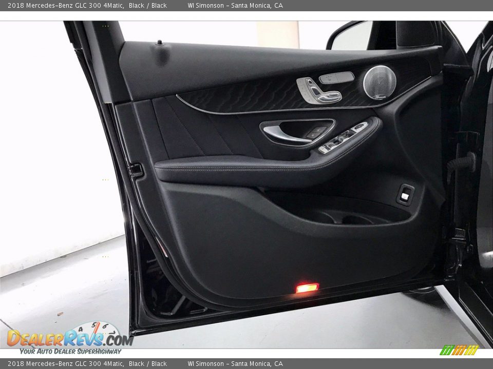 2018 Mercedes-Benz GLC 300 4Matic Black / Black Photo #26