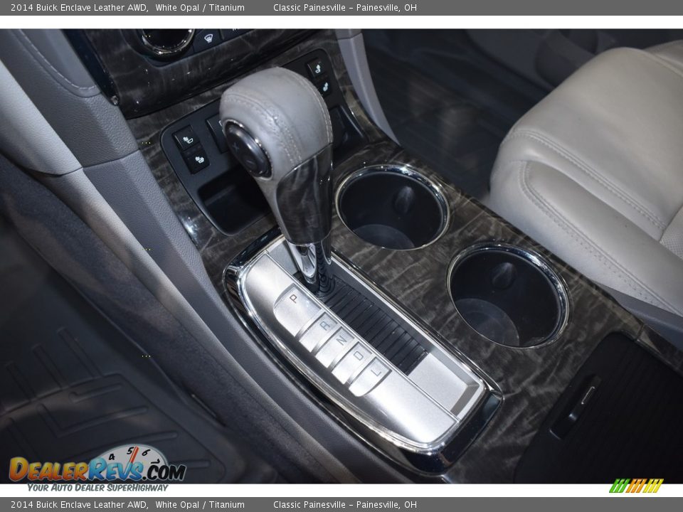 2014 Buick Enclave Leather AWD White Opal / Titanium Photo #18