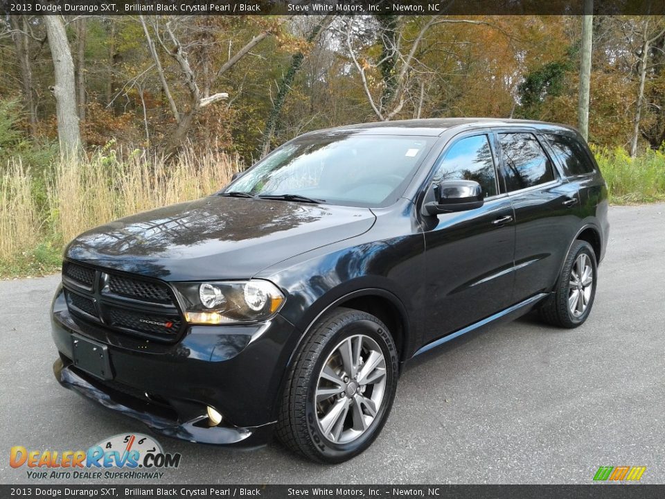 2013 Dodge Durango SXT Brilliant Black Crystal Pearl / Black Photo #3