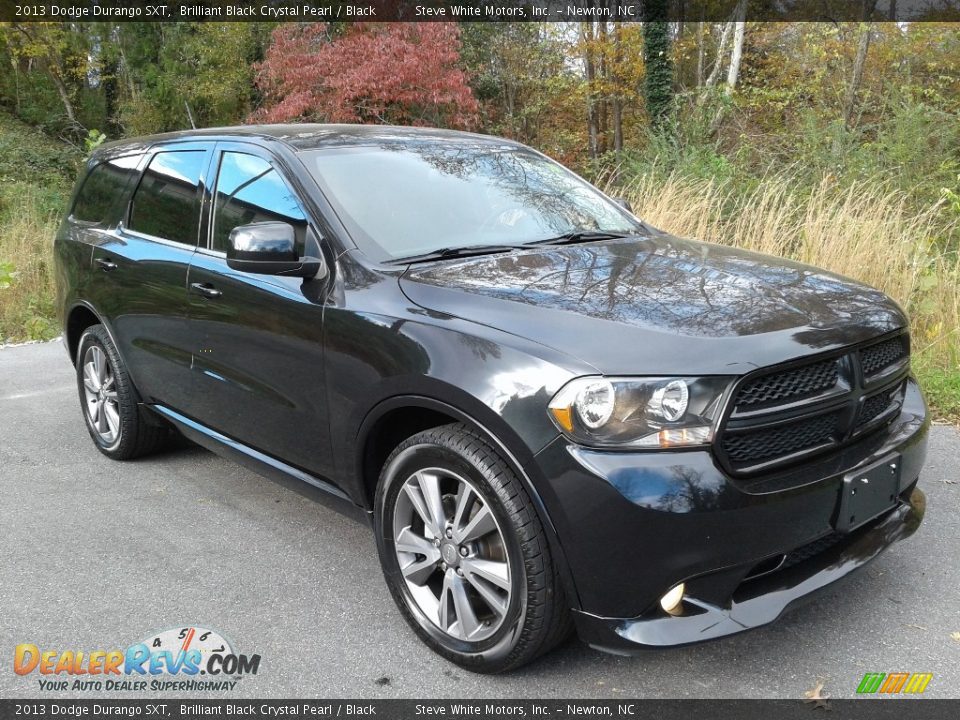 2013 Dodge Durango SXT Brilliant Black Crystal Pearl / Black Photo #5