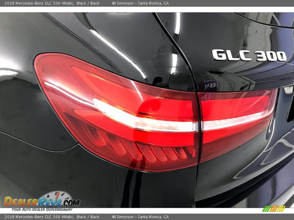 2018 Mercedes-Benz GLC 300 4Matic Black / Black Photo #29