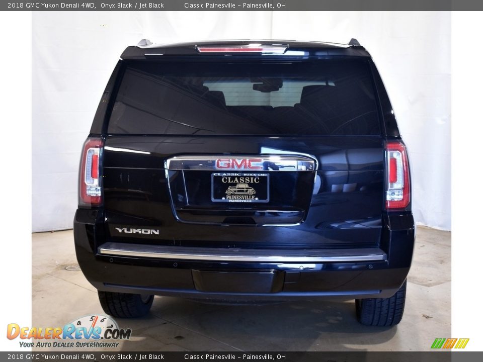 2018 GMC Yukon Denali 4WD Onyx Black / Jet Black Photo #3