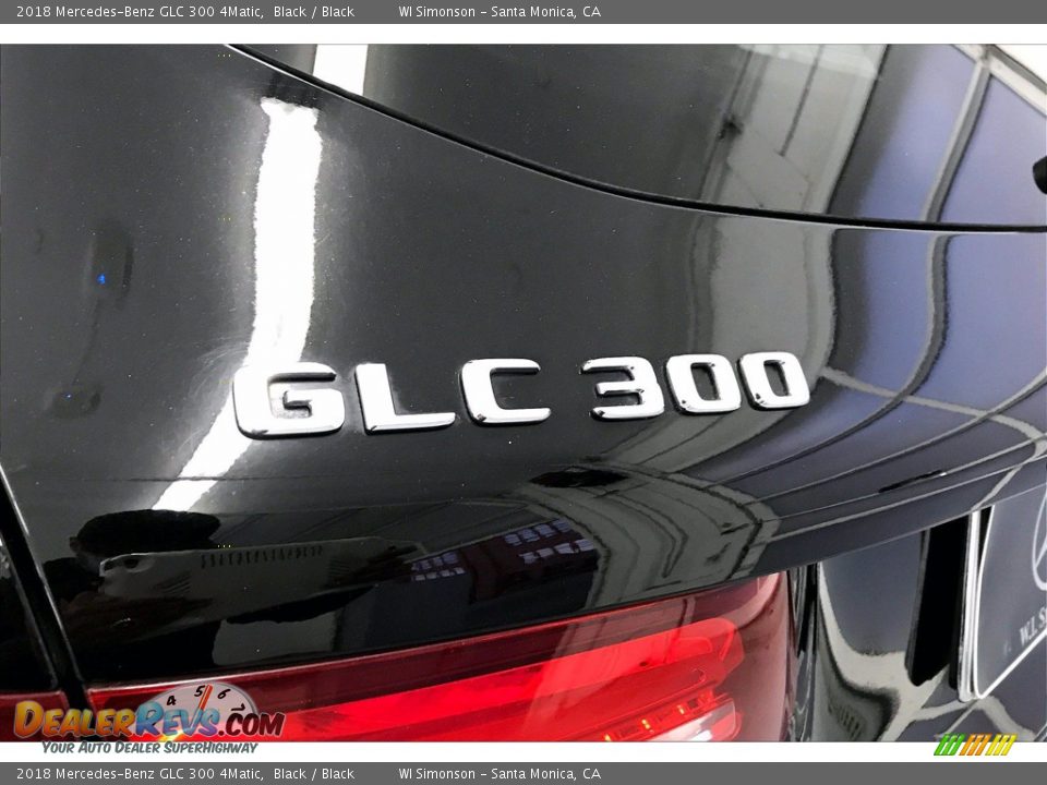 2018 Mercedes-Benz GLC 300 4Matic Black / Black Photo #31