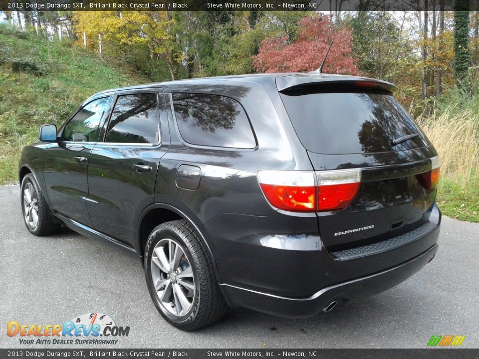 2013 Dodge Durango SXT Brilliant Black Crystal Pearl / Black Photo #9