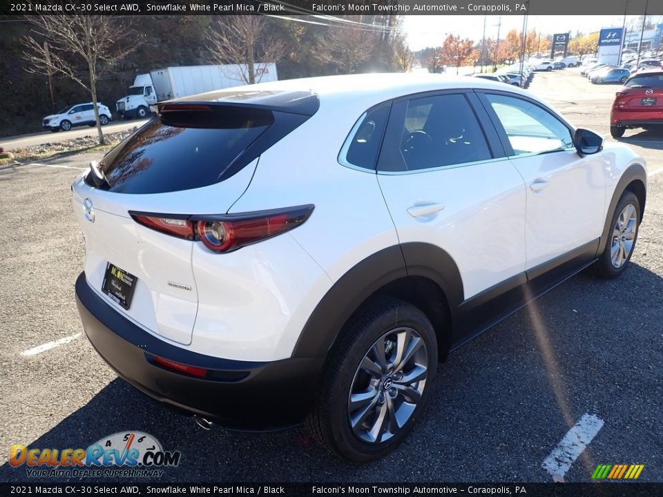 2021 Mazda CX-30 Select AWD Snowflake White Pearl Mica / Black Photo #2