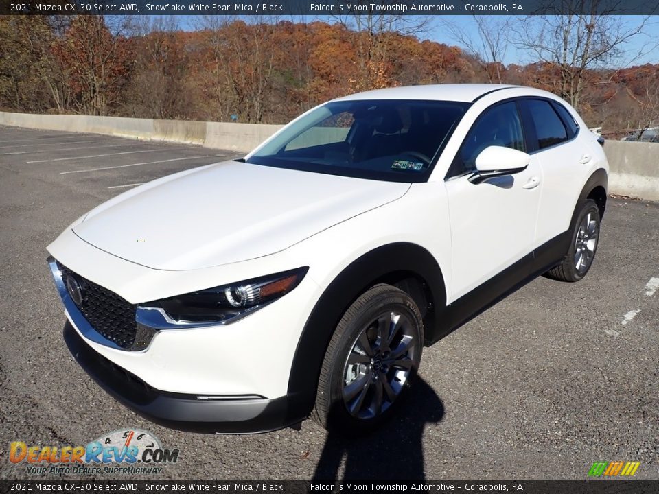 2021 Mazda CX-30 Select AWD Snowflake White Pearl Mica / Black Photo #5