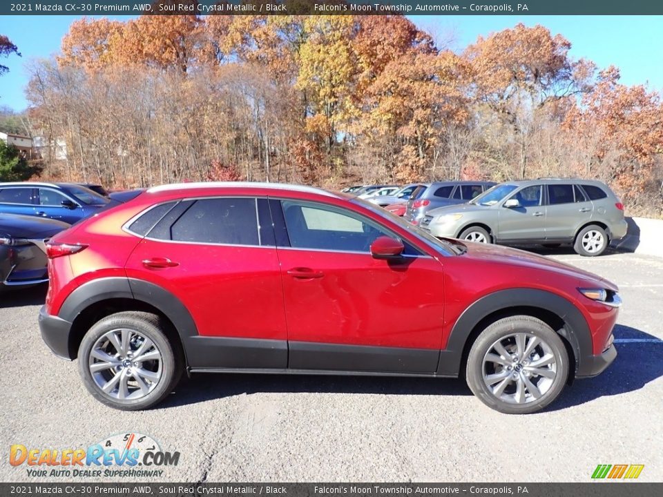 Soul Red Crystal Metallic 2021 Mazda CX-30 Premium AWD Photo #1