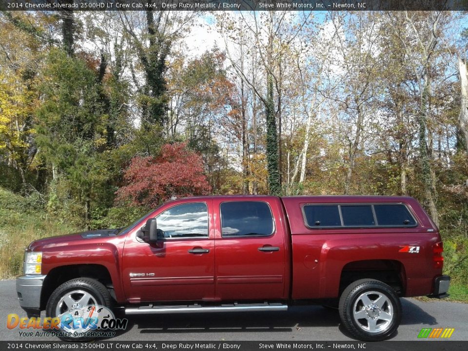 2014 Chevrolet Silverado 2500HD LT Crew Cab 4x4 Deep Ruby Metallic / Ebony Photo #1