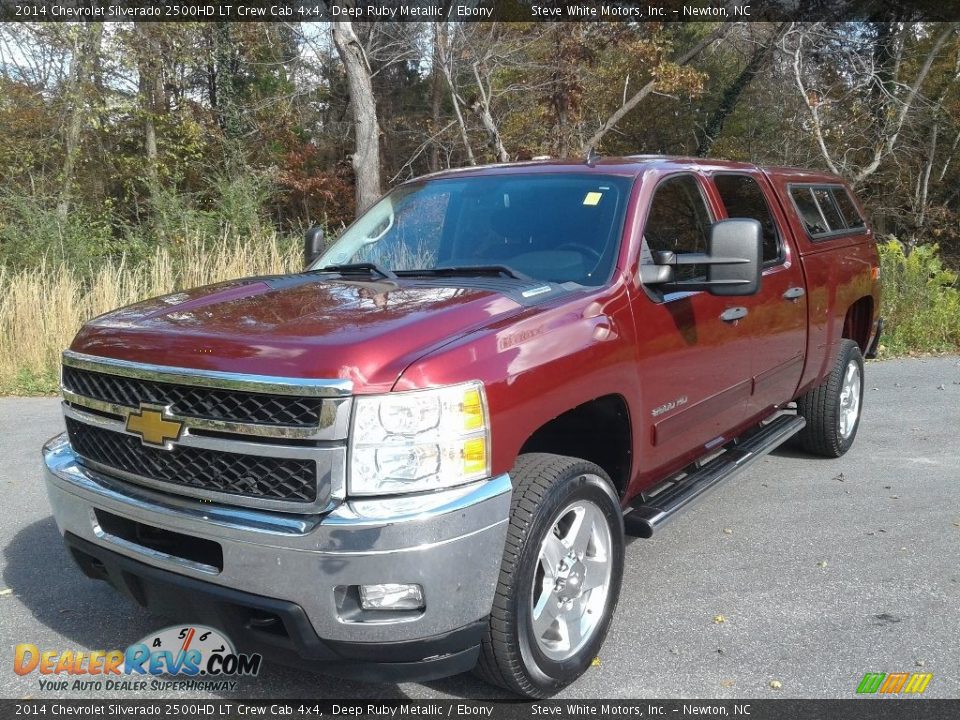 2014 Chevrolet Silverado 2500HD LT Crew Cab 4x4 Deep Ruby Metallic / Ebony Photo #2