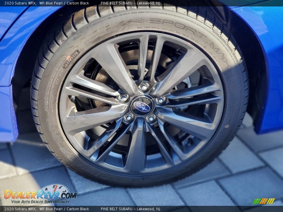 2020 Subaru WRX WR Blue Pearl / Carbon Black Photo #7