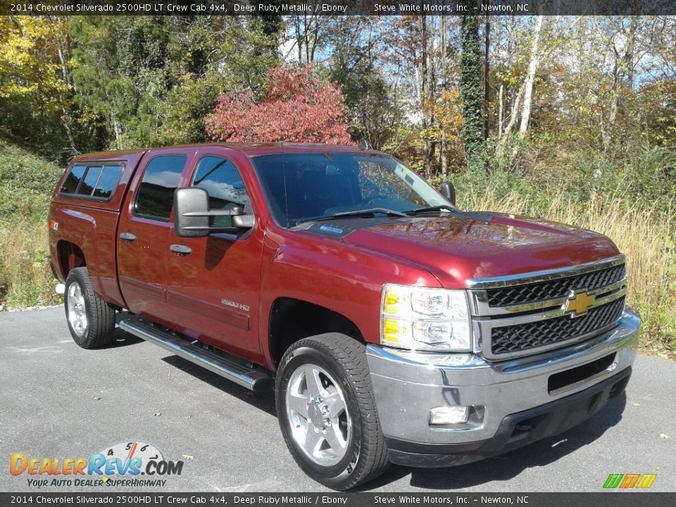 2014 Chevrolet Silverado 2500HD LT Crew Cab 4x4 Deep Ruby Metallic / Ebony Photo #4