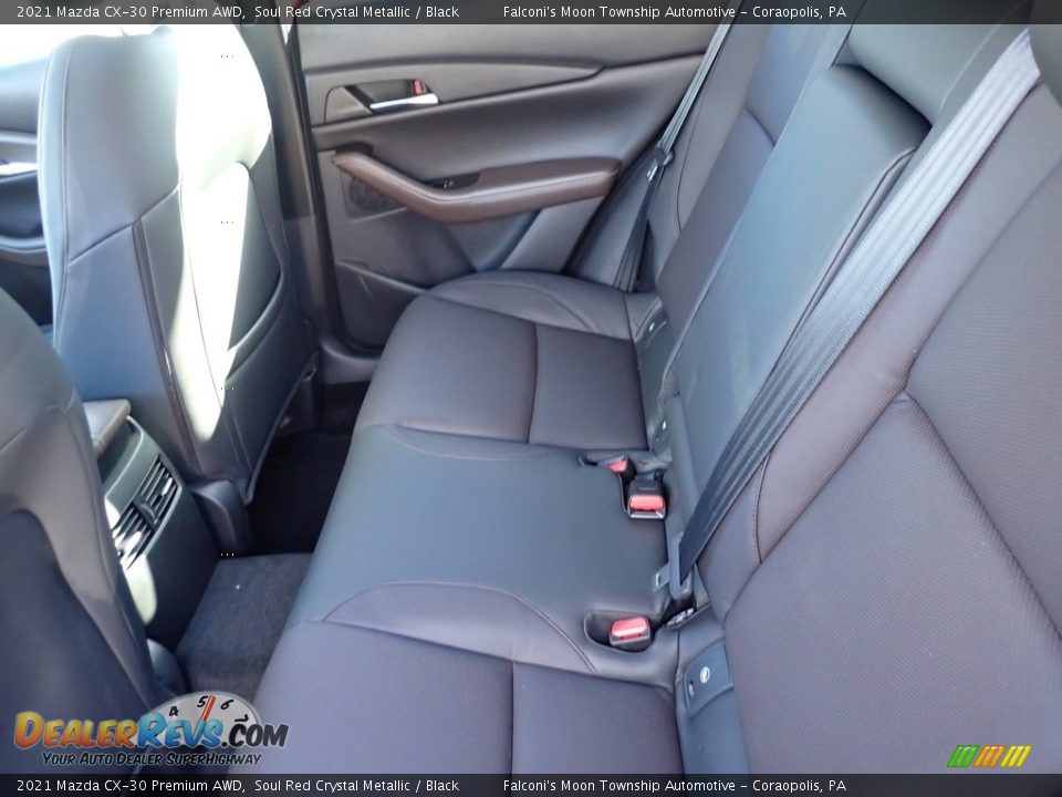 2021 Mazda CX-30 Premium AWD Soul Red Crystal Metallic / Black Photo #8