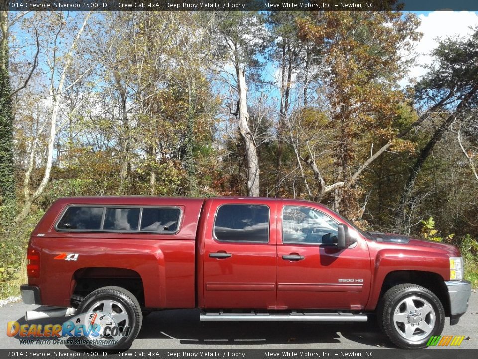 2014 Chevrolet Silverado 2500HD LT Crew Cab 4x4 Deep Ruby Metallic / Ebony Photo #5