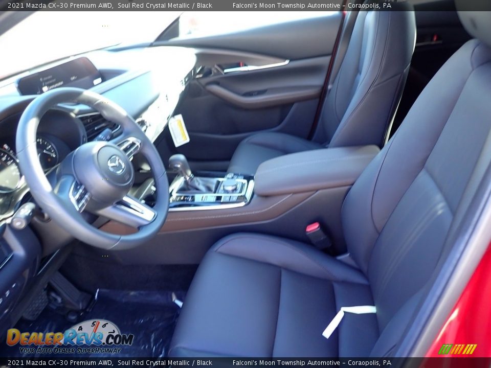 2021 Mazda CX-30 Premium AWD Soul Red Crystal Metallic / Black Photo #10