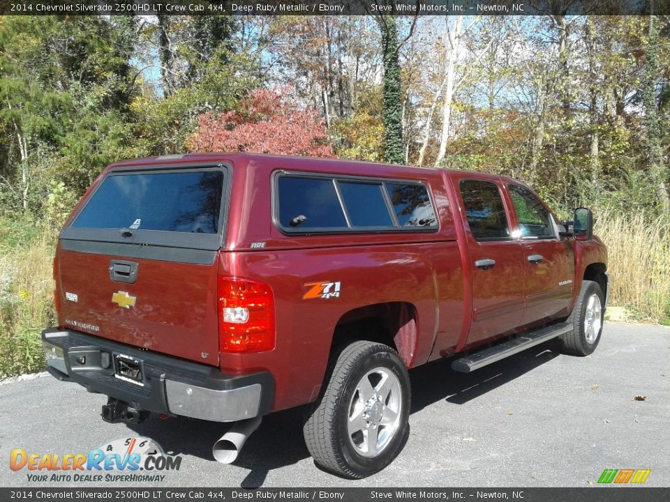 2014 Chevrolet Silverado 2500HD LT Crew Cab 4x4 Deep Ruby Metallic / Ebony Photo #6