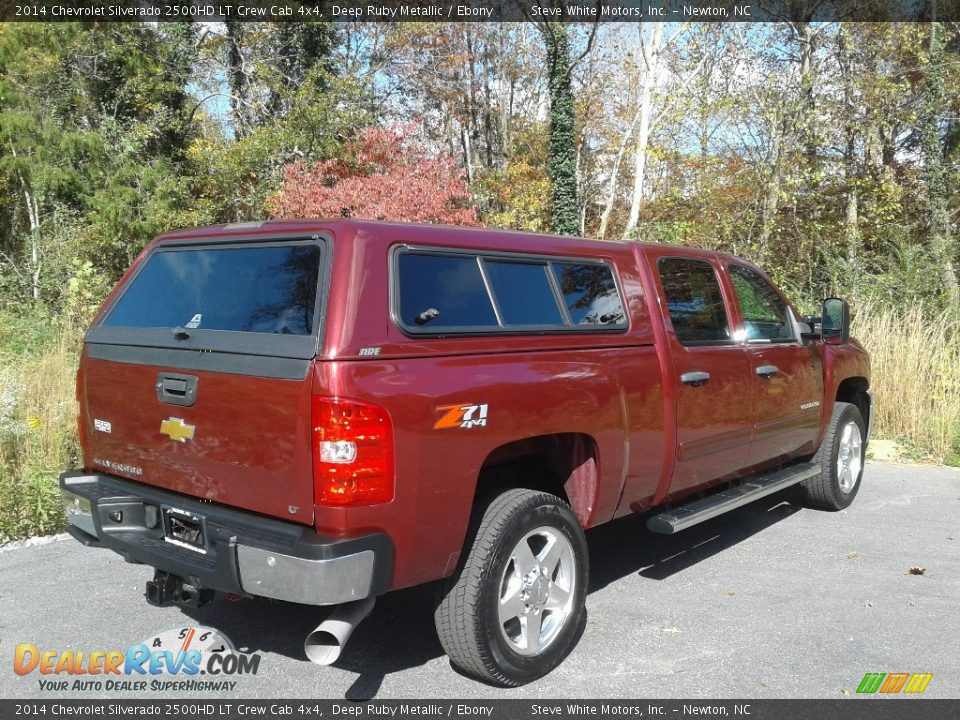 2014 Chevrolet Silverado 2500HD LT Crew Cab 4x4 Deep Ruby Metallic / Ebony Photo #6