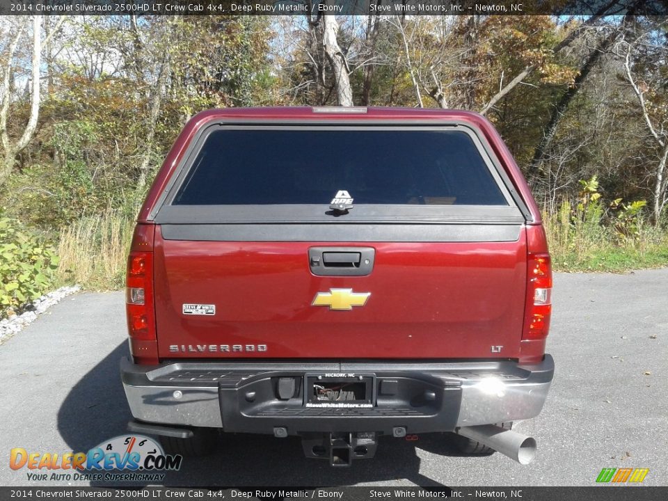 2014 Chevrolet Silverado 2500HD LT Crew Cab 4x4 Deep Ruby Metallic / Ebony Photo #7