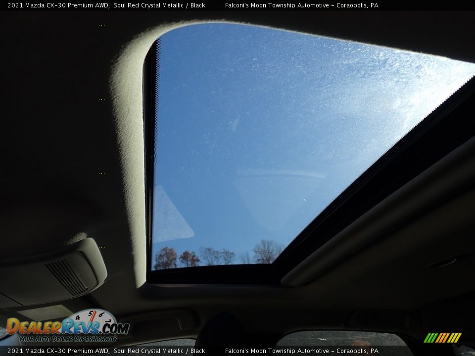 2021 Mazda CX-30 Premium AWD Soul Red Crystal Metallic / Black Photo #13
