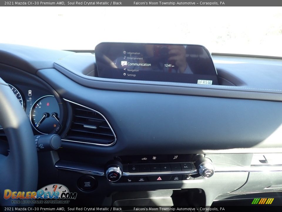 2021 Mazda CX-30 Premium AWD Soul Red Crystal Metallic / Black Photo #14