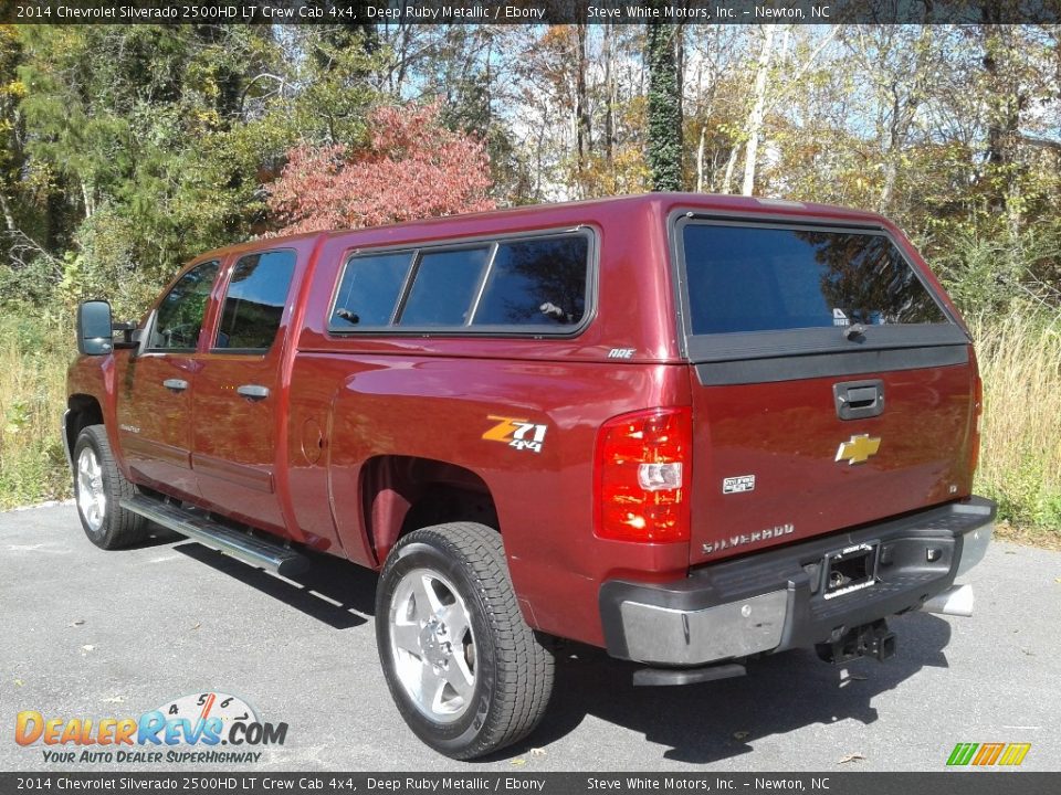 2014 Chevrolet Silverado 2500HD LT Crew Cab 4x4 Deep Ruby Metallic / Ebony Photo #10