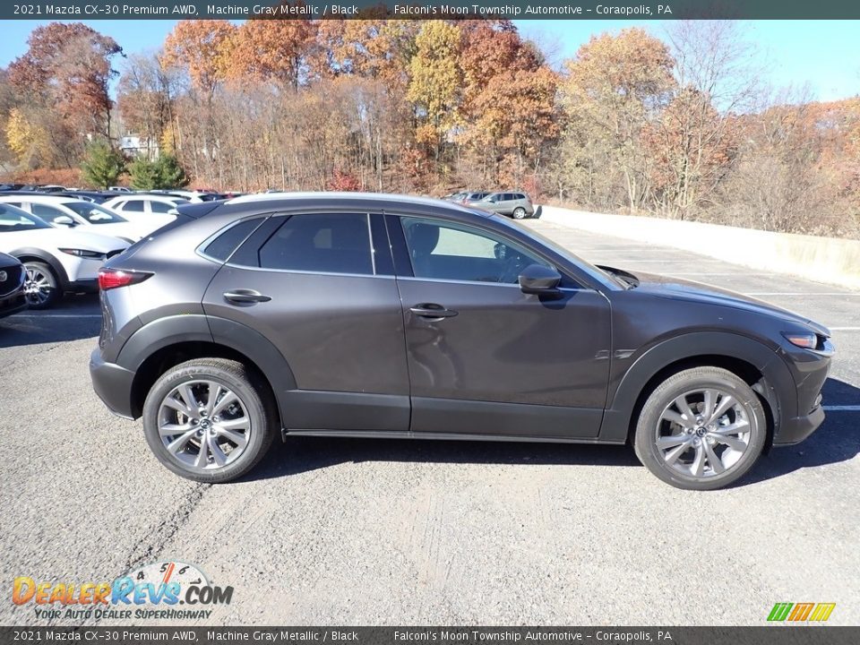 2021 Mazda CX-30 Premium AWD Machine Gray Metallic / Black Photo #1