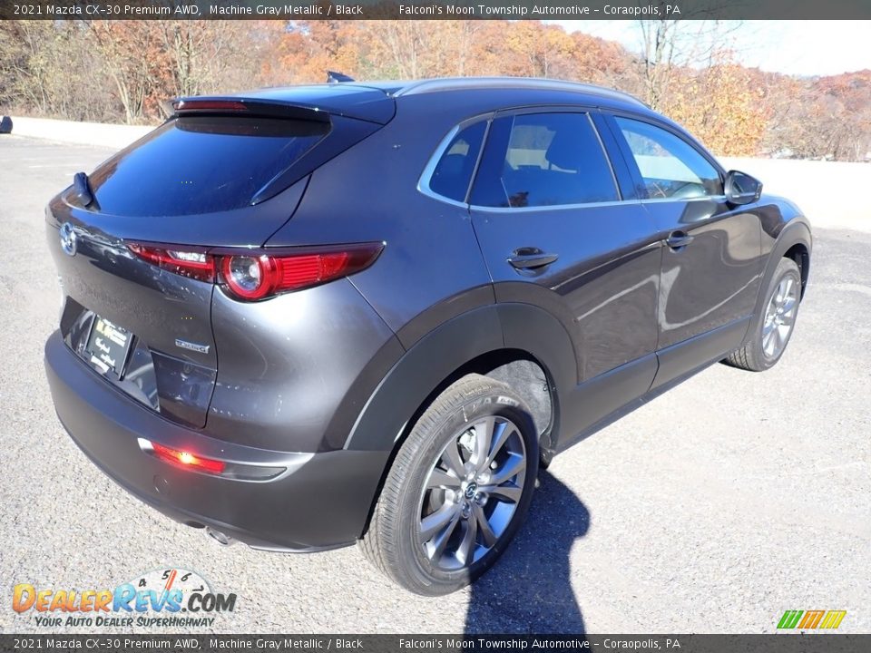 2021 Mazda CX-30 Premium AWD Machine Gray Metallic / Black Photo #2