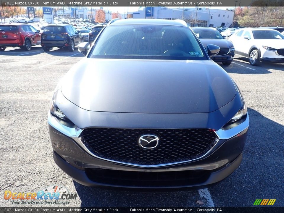 2021 Mazda CX-30 Premium AWD Machine Gray Metallic / Black Photo #4