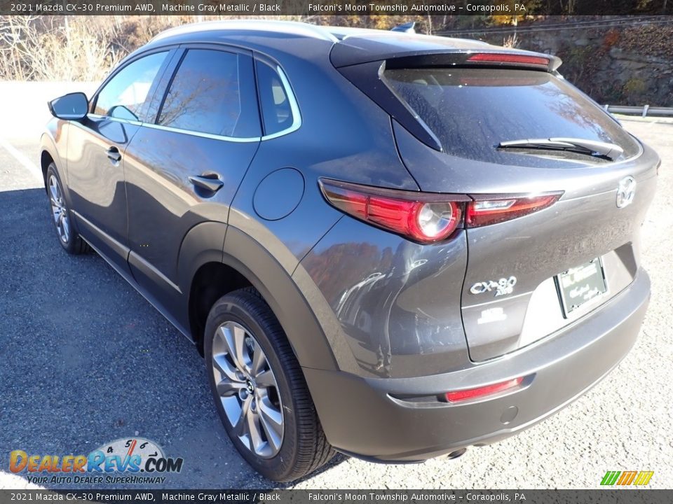 2021 Mazda CX-30 Premium AWD Machine Gray Metallic / Black Photo #6