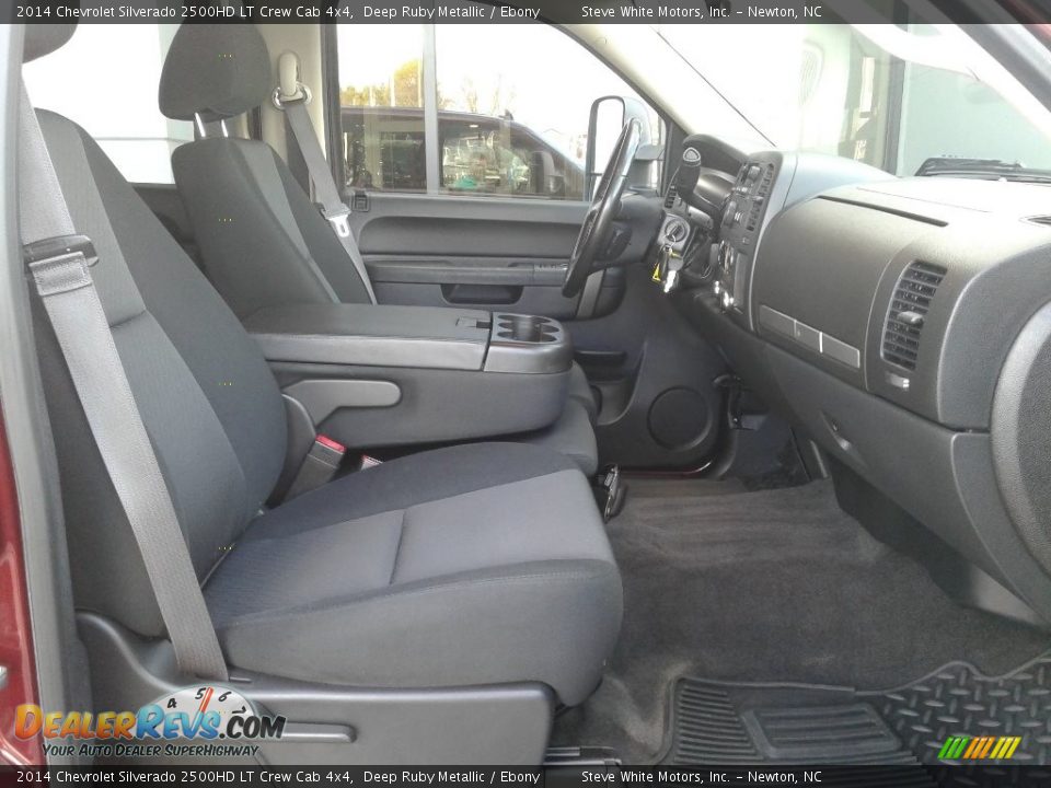 2014 Chevrolet Silverado 2500HD LT Crew Cab 4x4 Deep Ruby Metallic / Ebony Photo #18
