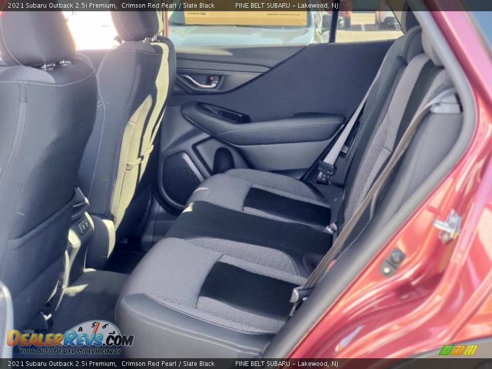 2021 Subaru Outback 2.5i Premium Crimson Red Pearl / Slate Black Photo #9