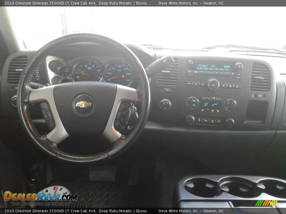 2014 Chevrolet Silverado 2500HD LT Crew Cab 4x4 Deep Ruby Metallic / Ebony Photo #19