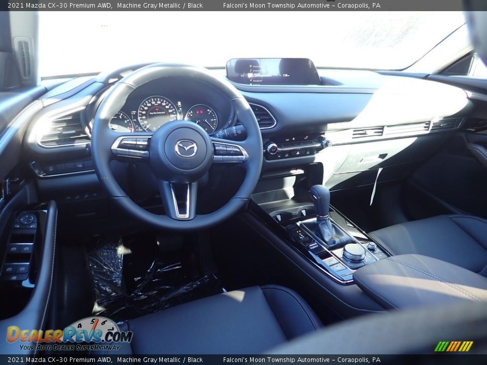 2021 Mazda CX-30 Premium AWD Machine Gray Metallic / Black Photo #9