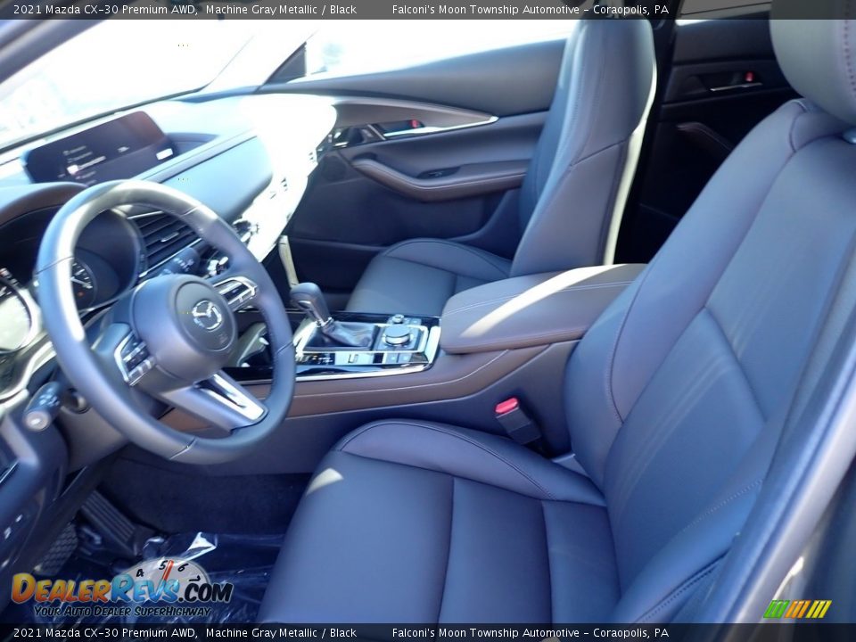 2021 Mazda CX-30 Premium AWD Machine Gray Metallic / Black Photo #10