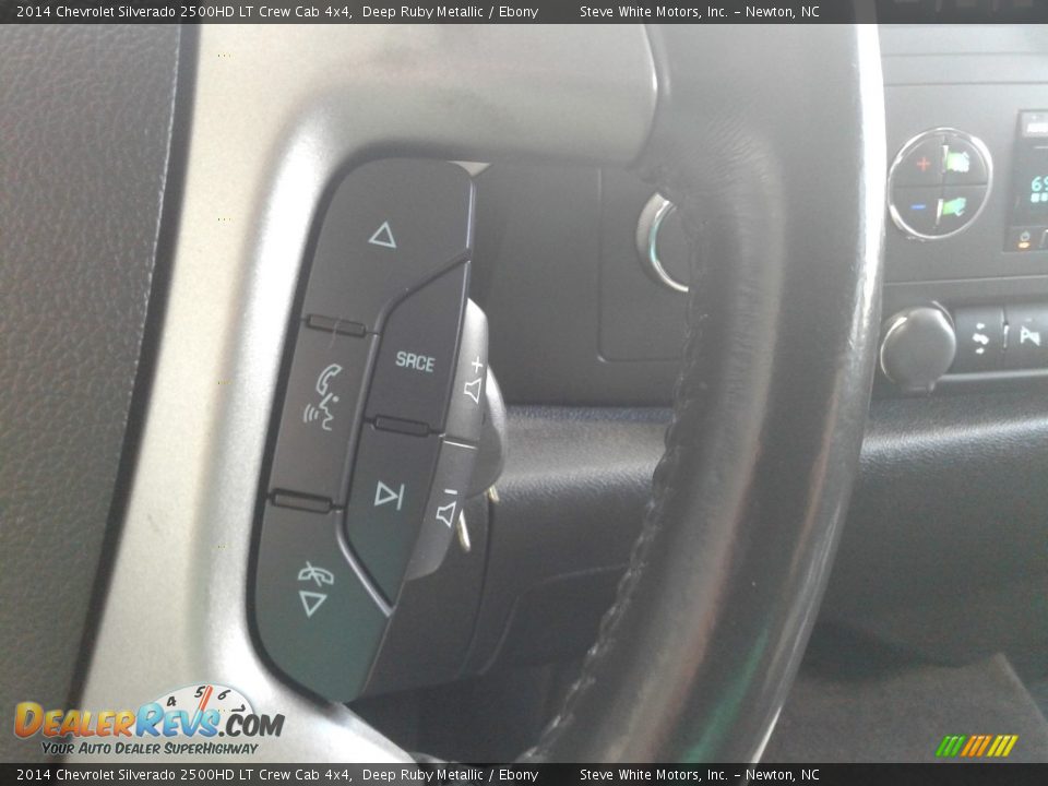 2014 Chevrolet Silverado 2500HD LT Crew Cab 4x4 Deep Ruby Metallic / Ebony Photo #22