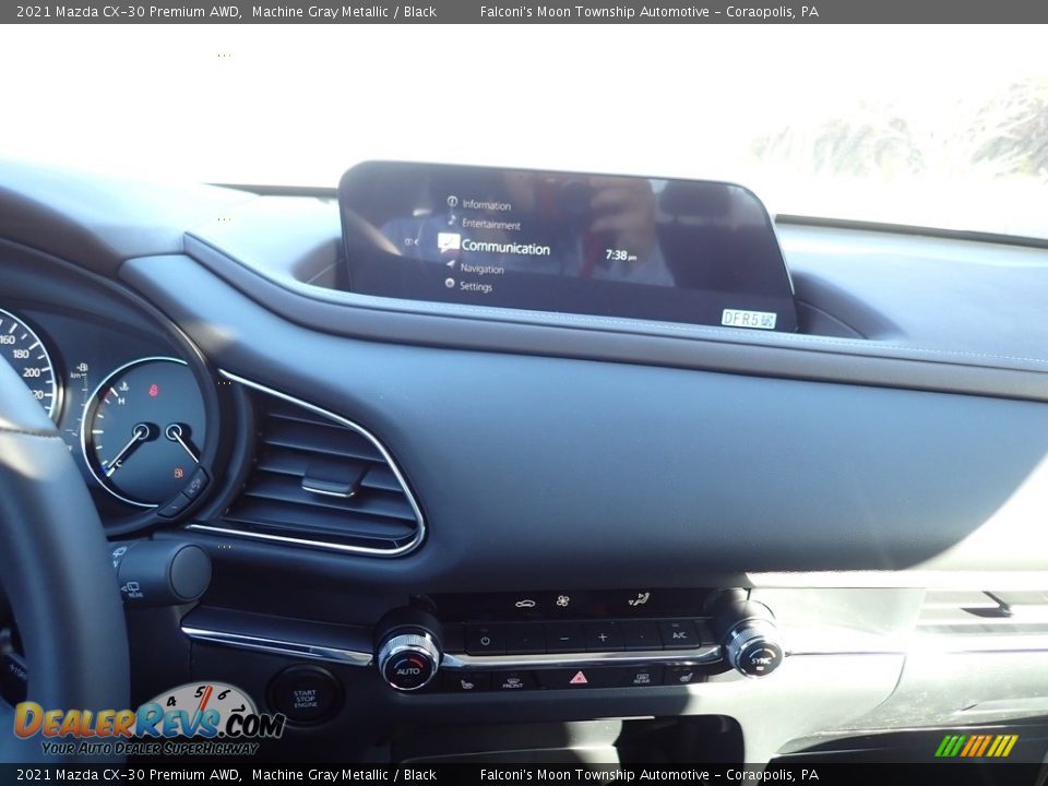 2021 Mazda CX-30 Premium AWD Machine Gray Metallic / Black Photo #14
