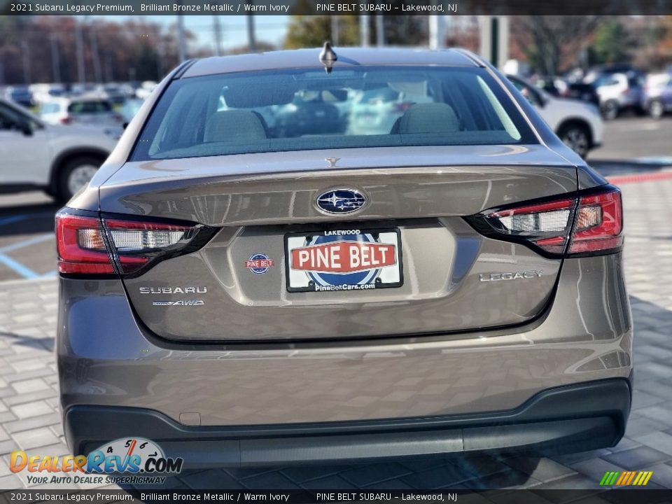2021 Subaru Legacy Premium Brilliant Bronze Metallic / Warm Ivory Photo #7