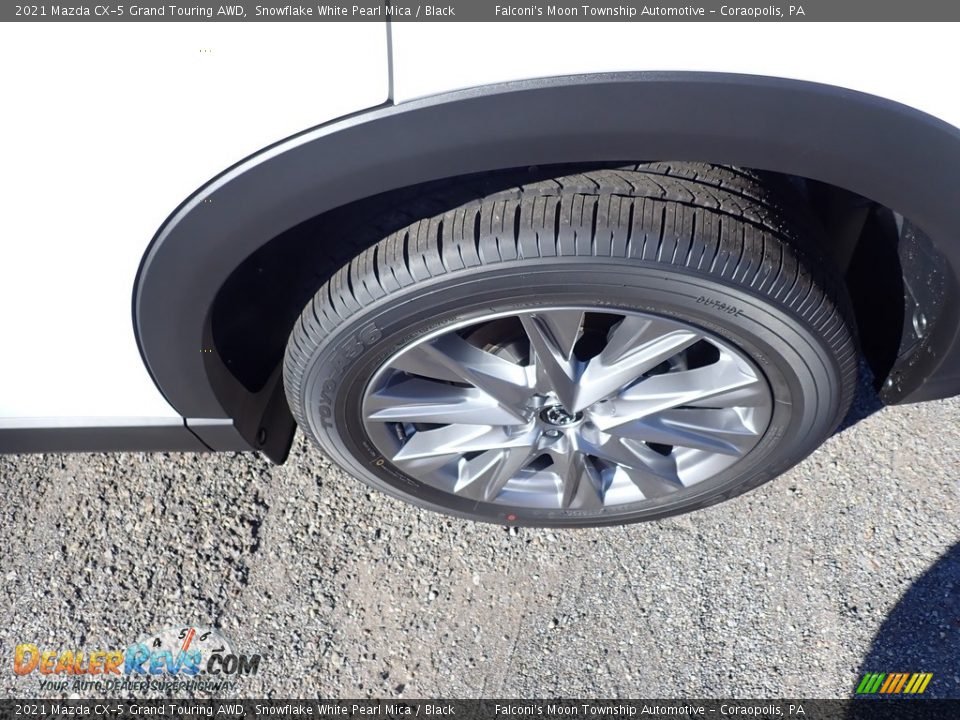 2021 Mazda CX-5 Grand Touring AWD Snowflake White Pearl Mica / Black Photo #7